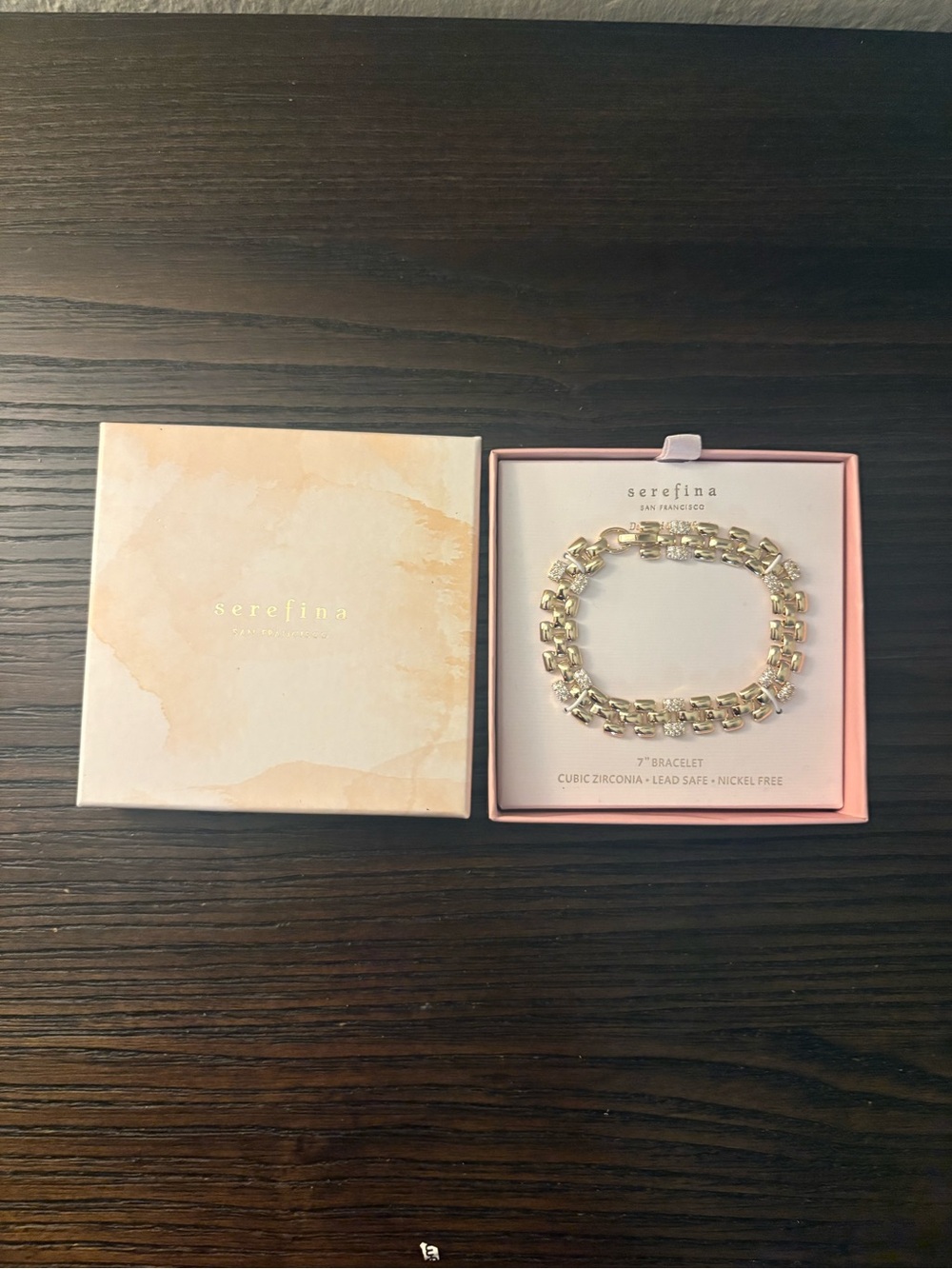 NEW Serefina Gold Link Bracelet